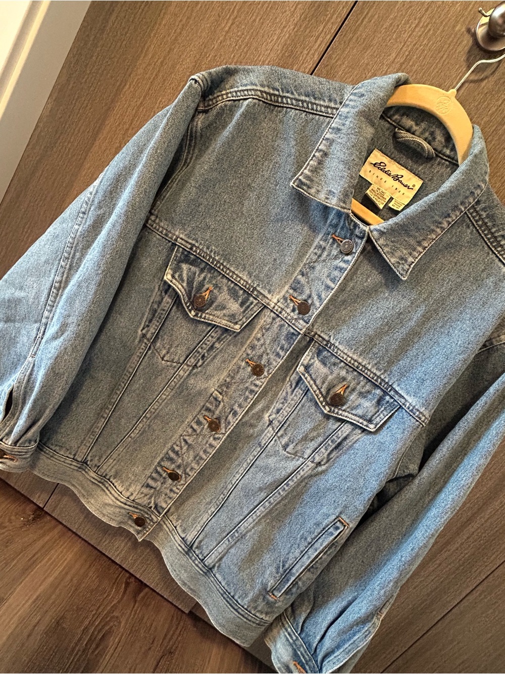 Vintage Denim Jacket - Eddie Bauer